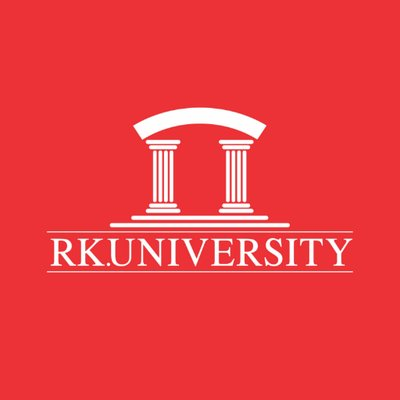 RK University's logo