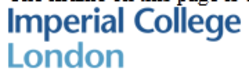 Imperial College London's logo