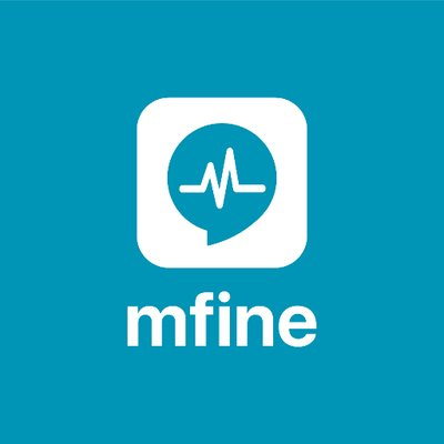 mfine's logo