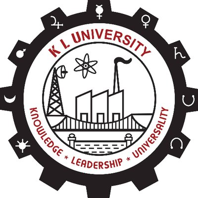 K L University's logo