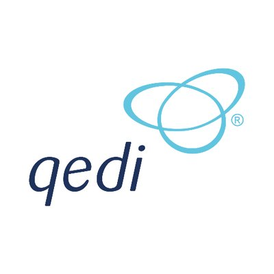 QED International's logo