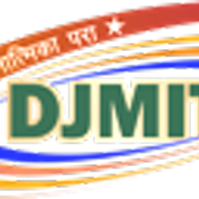 Dr. Jivraj Mehta Institute of Technology's logo