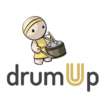 DrumUp's logo