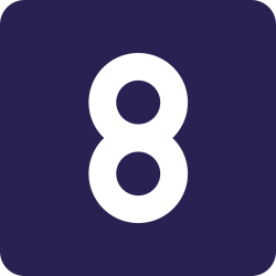 8 Inc.'s logo