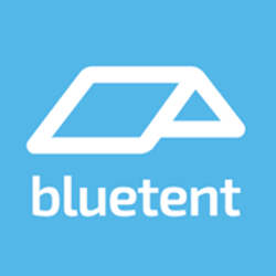 Bluetent's logo