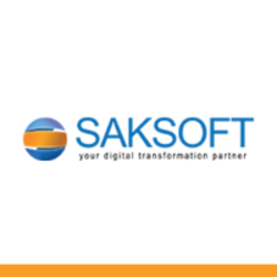 Saksoft's logo