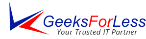 GeeksForLess's logo