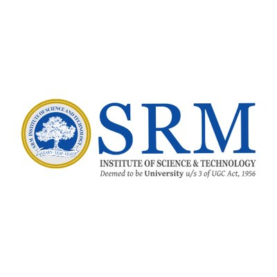 SRM University's logo