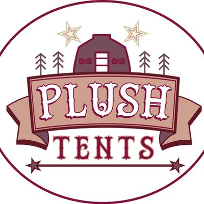Plush Tents Glamping's logo