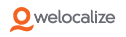 Welocalize's logo