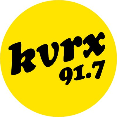 91.7 KVRX's logo