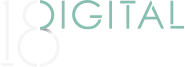 18 digital's logo