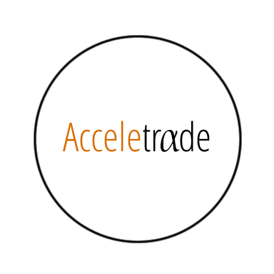 Acceletrade's logo