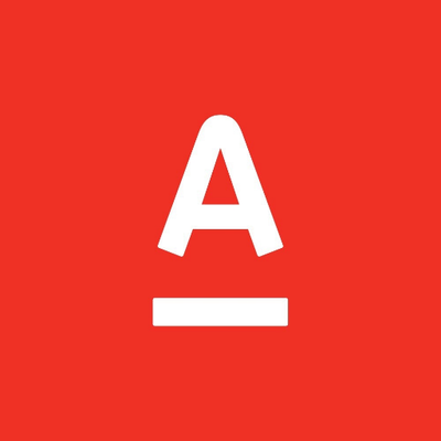 Alfa-bank's logo