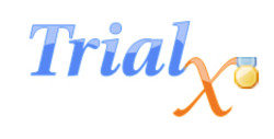 Trialx's logo