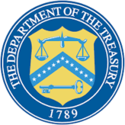 US Department of the Treasury's logo