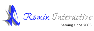 Romin Interactive's logo