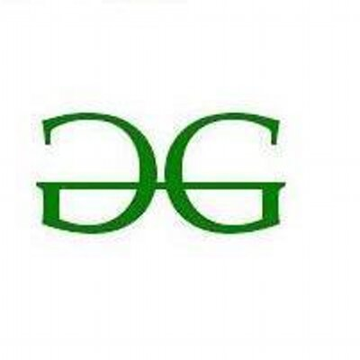 GeeksForGeeks's logo