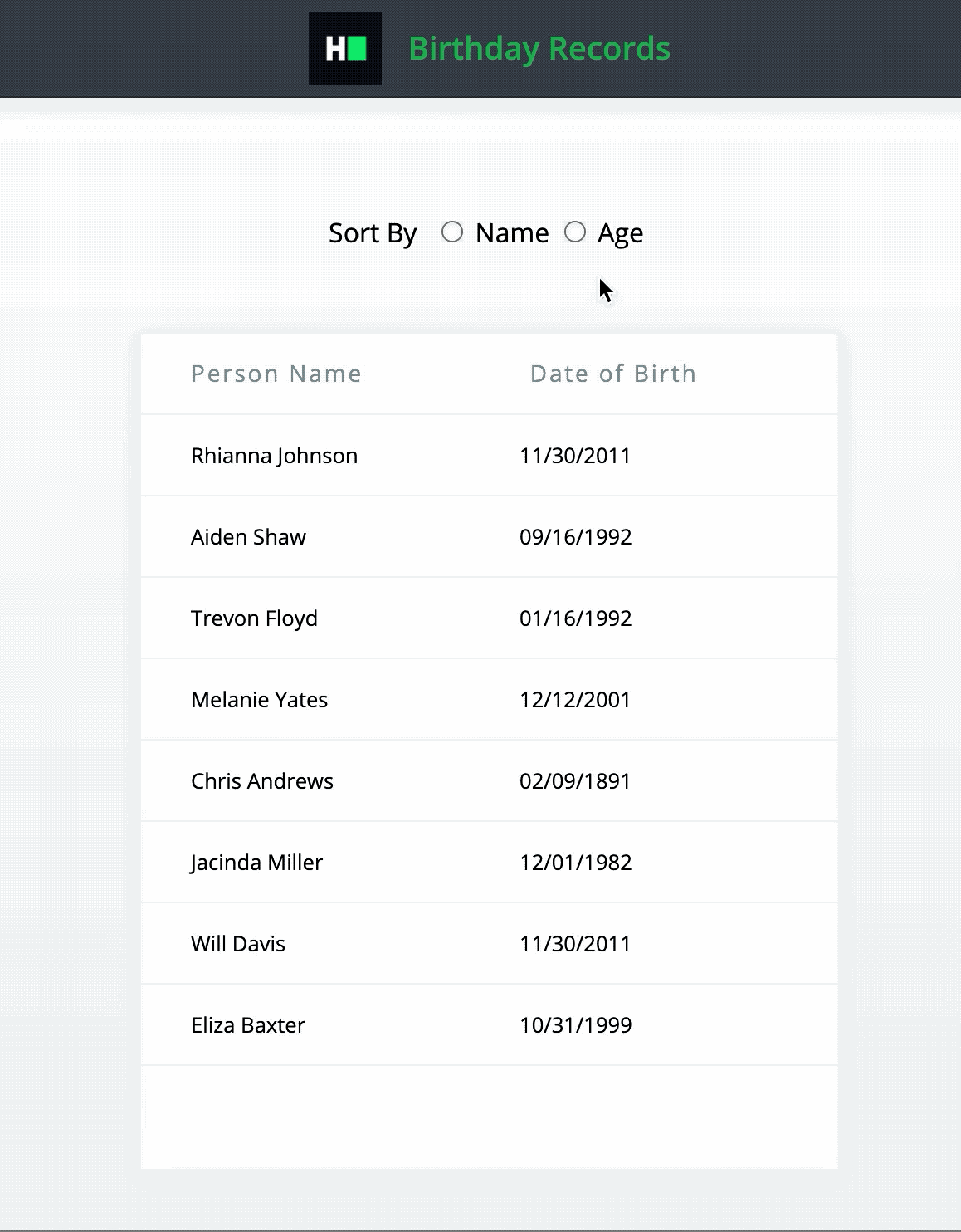 GitHub - johnmendoza9310/birthday-records